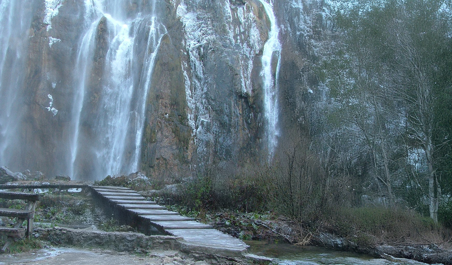Plitvička jezera zimi