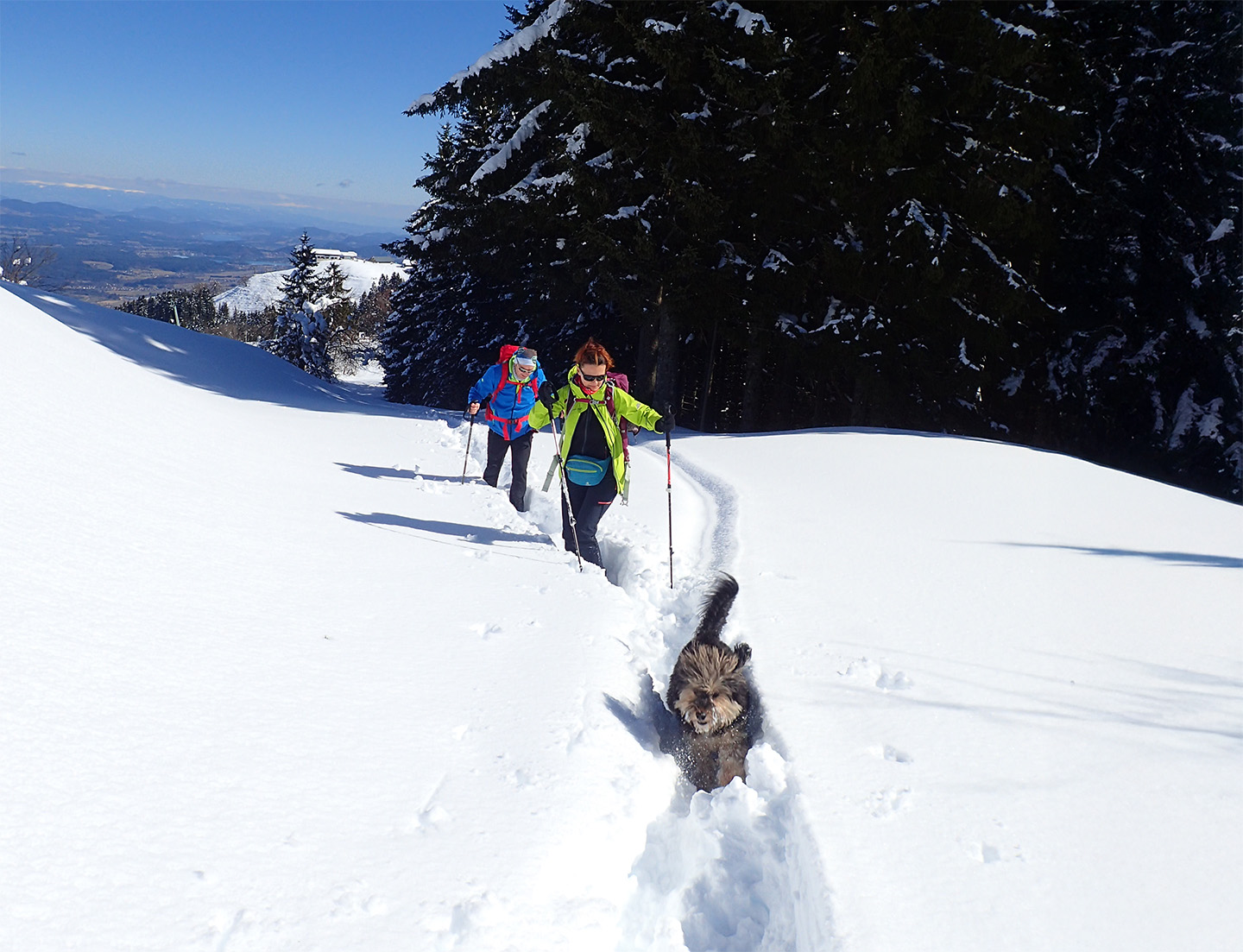 hodanje kroz duboki snijeg